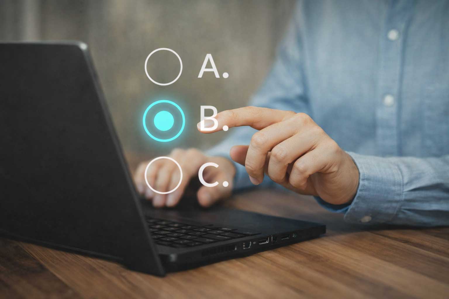 Un quiz sans verdict ni diagnostic