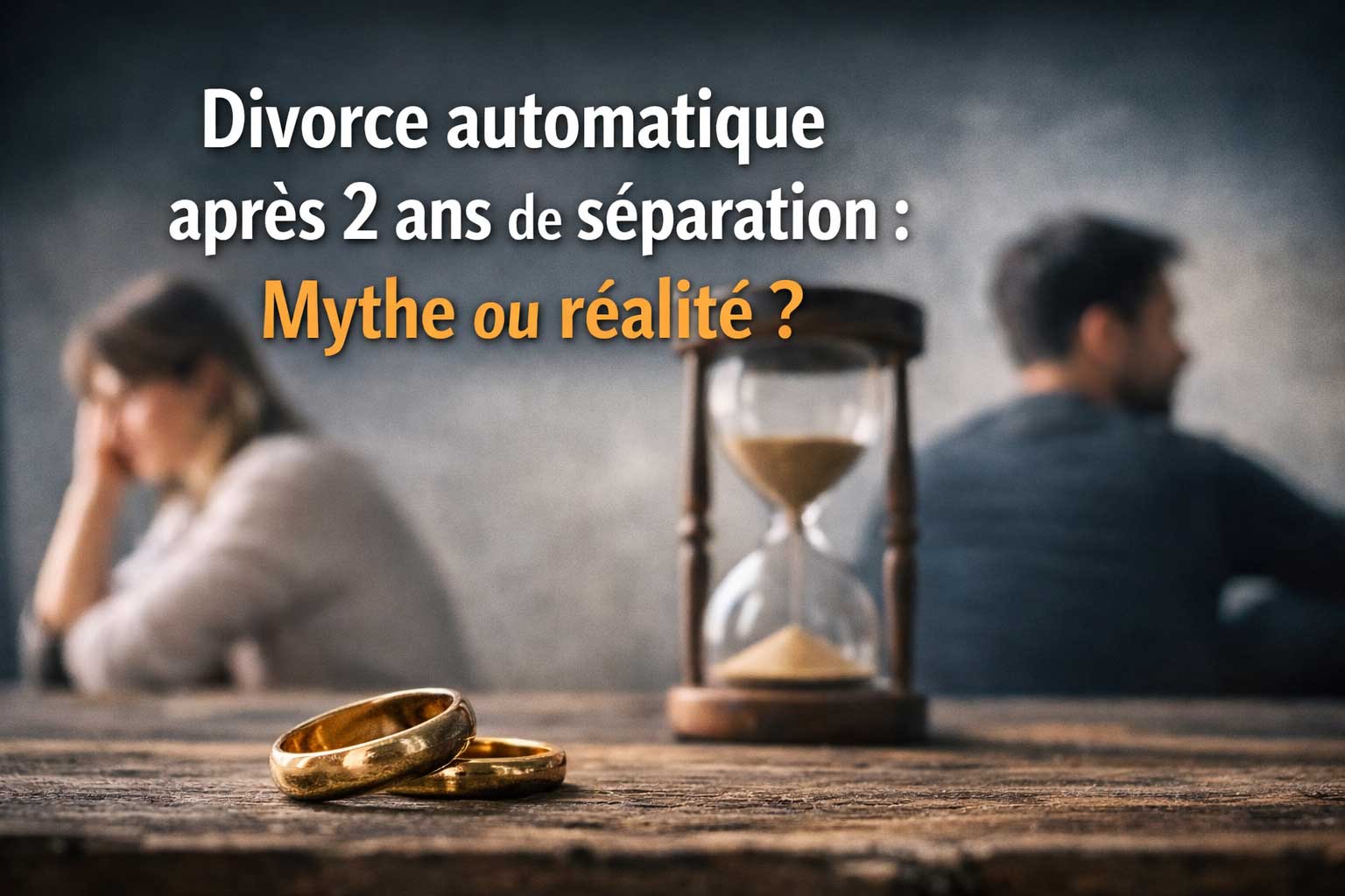 Divorce automatique après 2 ans de séparation : mythe ou réalité ?