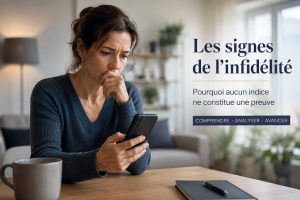 Les signes de l’infidélité